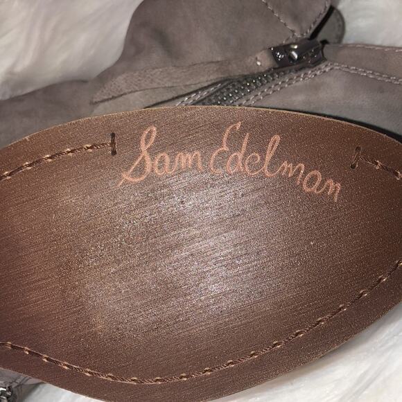 Sam Edelman Women's Packer Leather Low Heel Booties size 6.5 - Picture 9 of 10